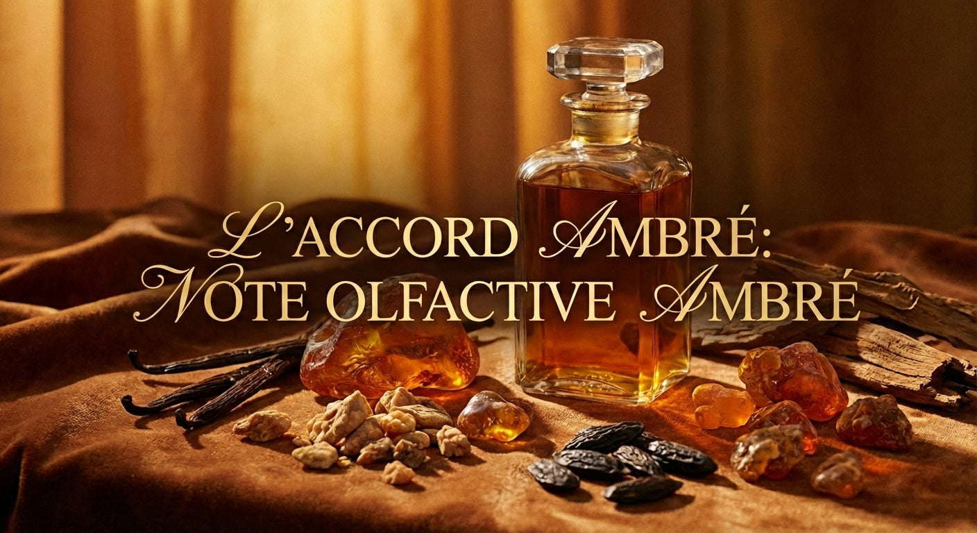Ambre / Accord ambré : une matière chaude et sensuelle